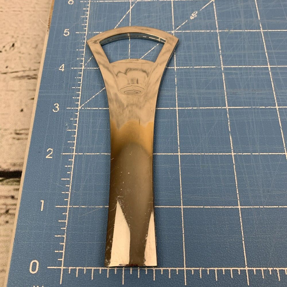 Plated‎ "Chrome" Bottle Opener Mirror Finish Stamped - Picture 2 of 4